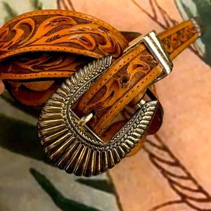 Vintage Western Belt from Mexico
